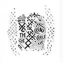 God is Greater than the highs and the lows in text tattoo design idea