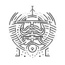 God is Greater than the highs and the lows tattoo design idea