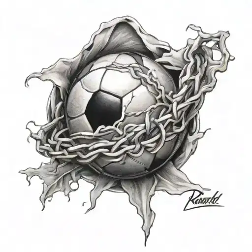 basket ball tattoo design idea