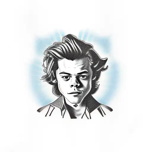 harry styles tattoo design idea
