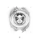 gemini virgo tattoo design idea