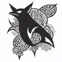 bat  indigenous australian   tattoo design idea