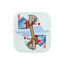 playing card with the letter k and g in it tattoo design idea