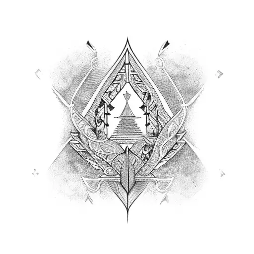 Schoulder polynesia tattoo in ukrainian style tattoo design idea
