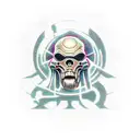 doom game tattoo design idea