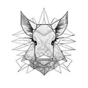 Boar riding a mtb tattoo design idea