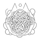 alone,strange and ready for growing up tattoo design idea