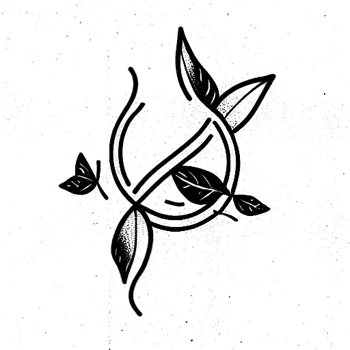 Bulimia nervosa, tattoo design idea