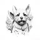 yorkshire  tattoo design idea