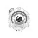 space, astronalt, black hole tattoo design idea