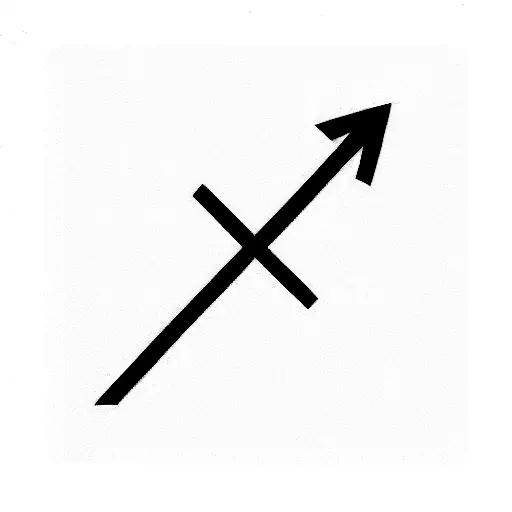 danger sign tattoo design idea