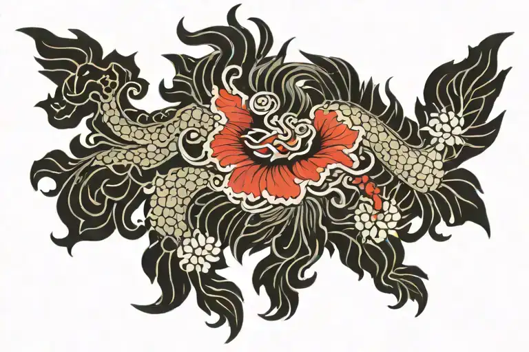 kirin tattoo design idea