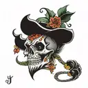 jj tattoo design idea