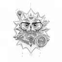 rick sanchez tattoo design idea