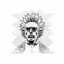 rick sanchez tattoo design idea