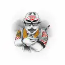 taxi driver tattoo design idea