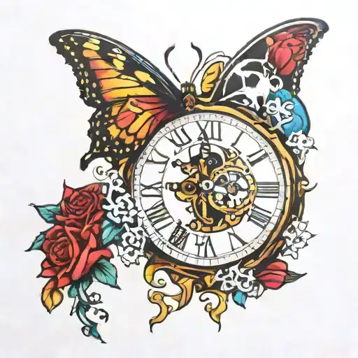 time heals all wounds tattoo design idea