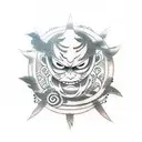 símbolo do Gaara de Naruto  tattoo design idea