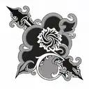 Eaton fuller shift handle pattern forming the shape tattoo design idea