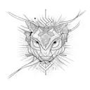 digital schema tattoo design idea