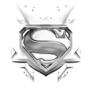 superman tattoo design idea