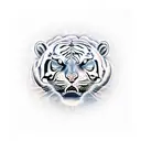 water tiger tattoo design idea