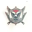 eagle scout badge tattoo design idea
