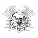 eagle scout pin tattoo design idea
