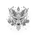 Wildlife tattoo design idea
