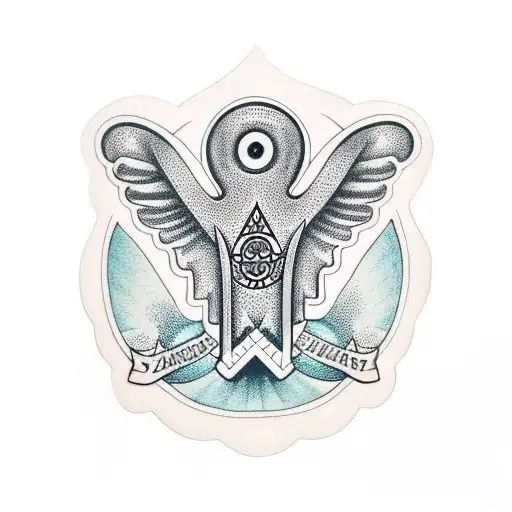 Hamsa Symbol tattoo design idea