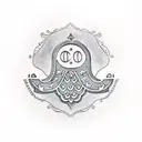 Hamsa Symbol tattoo design idea