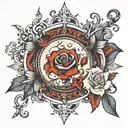  But I have lived, and have not lived in vain: My mind may lose its force, my blood its fire, And my frame perish even i tattoo design idea