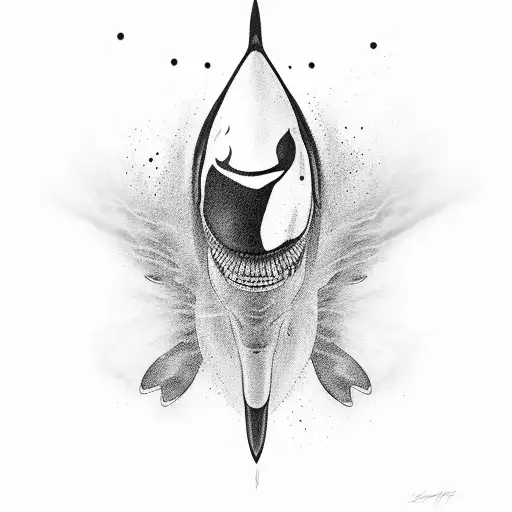 orca tattoo design idea