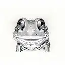 tree frogs tattoo design idea