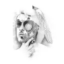 paul stanley tattoo design idea