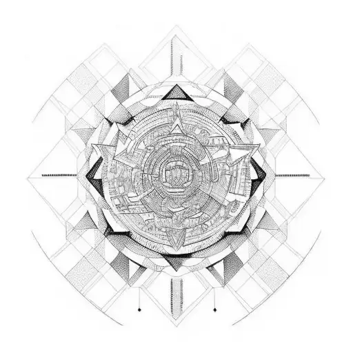 "knowledge" in binary code tattoo design idea