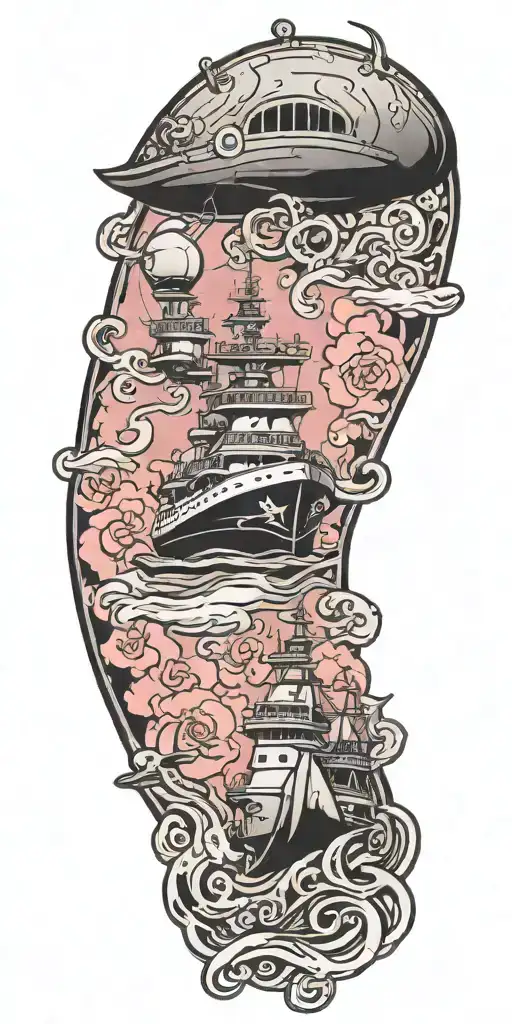submariner tattoo design idea