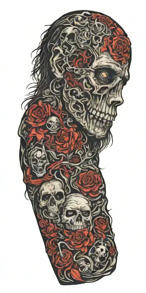 depression anxiety mental health tattoo design idea