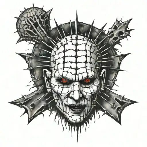 hellraiser pinhead tattoo design tattoo design idea