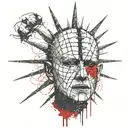hellraiser pinhead tattoo design tattoo design idea