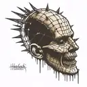 hellraiser pinhead tattoo design tattoo design idea