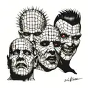 hellraiser pinhead tattoo design idea