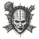 hellraiser pinhead tattoo design tattoo design idea