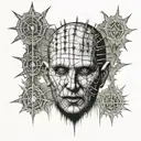 hellraiser pinhead tattoo design tattoo design idea
