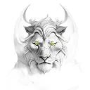 aslan tattoo design idea