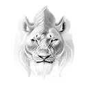 aslan tattoo design idea