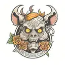 funny is for the place tattoo design idea