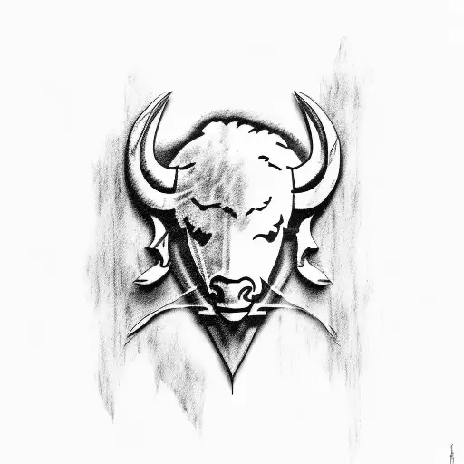 buffalo bills and buffalo sabres tattoo design idea