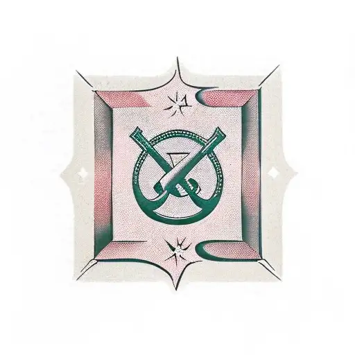 the hammer and sickle symbol tattoo design idea