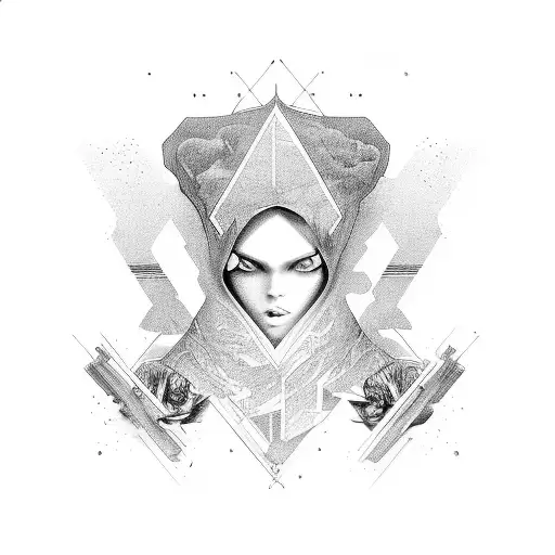 solitude  tattoo design idea